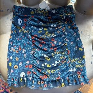 Free People Floral Print Women's Mini Skirt